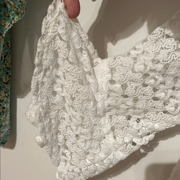 Rabbit Rabbit Rabbit White Textured Midi Dress - Picture 4 of 5